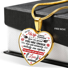 Load image into Gallery viewer, Luxury Charm Heart Necklace Husband to Wife