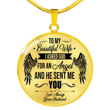 Load image into Gallery viewer, Luxury Charm Necklace Husband to Wife
