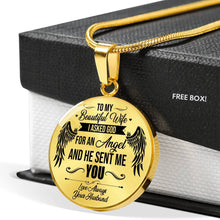 Load image into Gallery viewer, Luxury Charm Necklace Husband to Wife