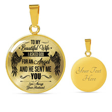 Load image into Gallery viewer, Luxury Charm Necklace Husband to Wife