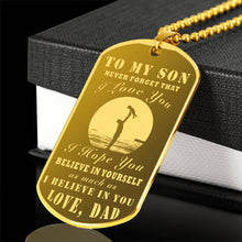 Load image into Gallery viewer, Love Son Gold Necklace