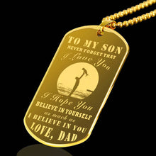 Load image into Gallery viewer, Love Son Gold Necklace