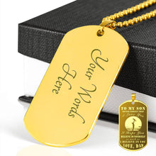 Load image into Gallery viewer, Love Son Gold Necklace