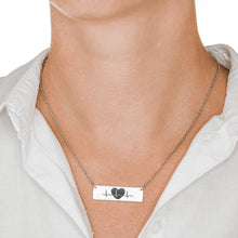 Load image into Gallery viewer, Heart Beat  Horizontal Necklace