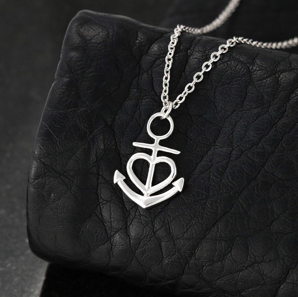 Luxury Love Anchor Necklace