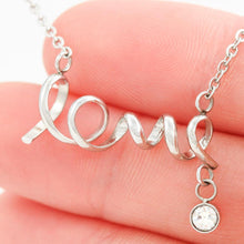 Load image into Gallery viewer, Scripted Love Necklace Husband/Wife