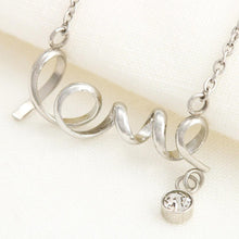 Load image into Gallery viewer, Scripted Love Necklace