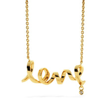 Load image into Gallery viewer, Scripted Love Necklace Dad/Daughter