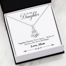 Load image into Gallery viewer, Luxury Love Anchor Necklace Mom to Daughter