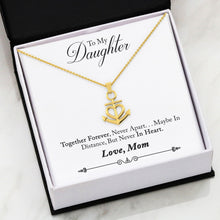 Load image into Gallery viewer, Luxury Love Anchor Necklace Mom to Daughter